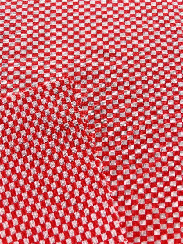  Viscose Check Fabric